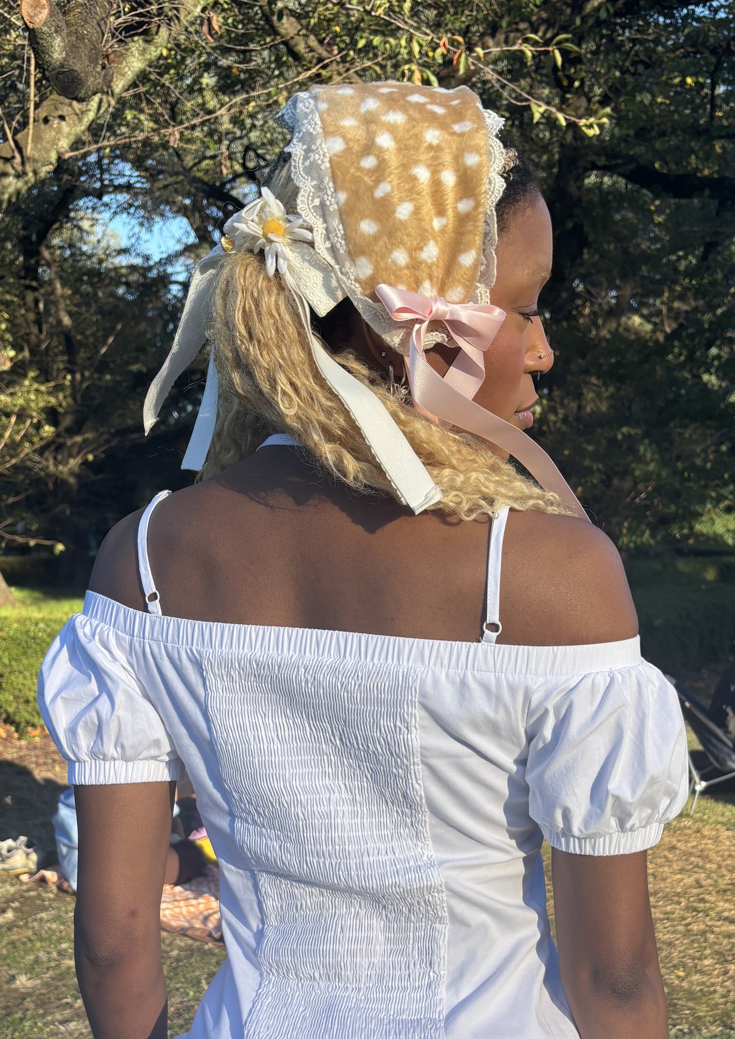 Deer Print Earwarmer //MADE TO ORDER