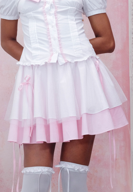 SKIRT ONLY// Sparkling Ribbon (PREORDER)