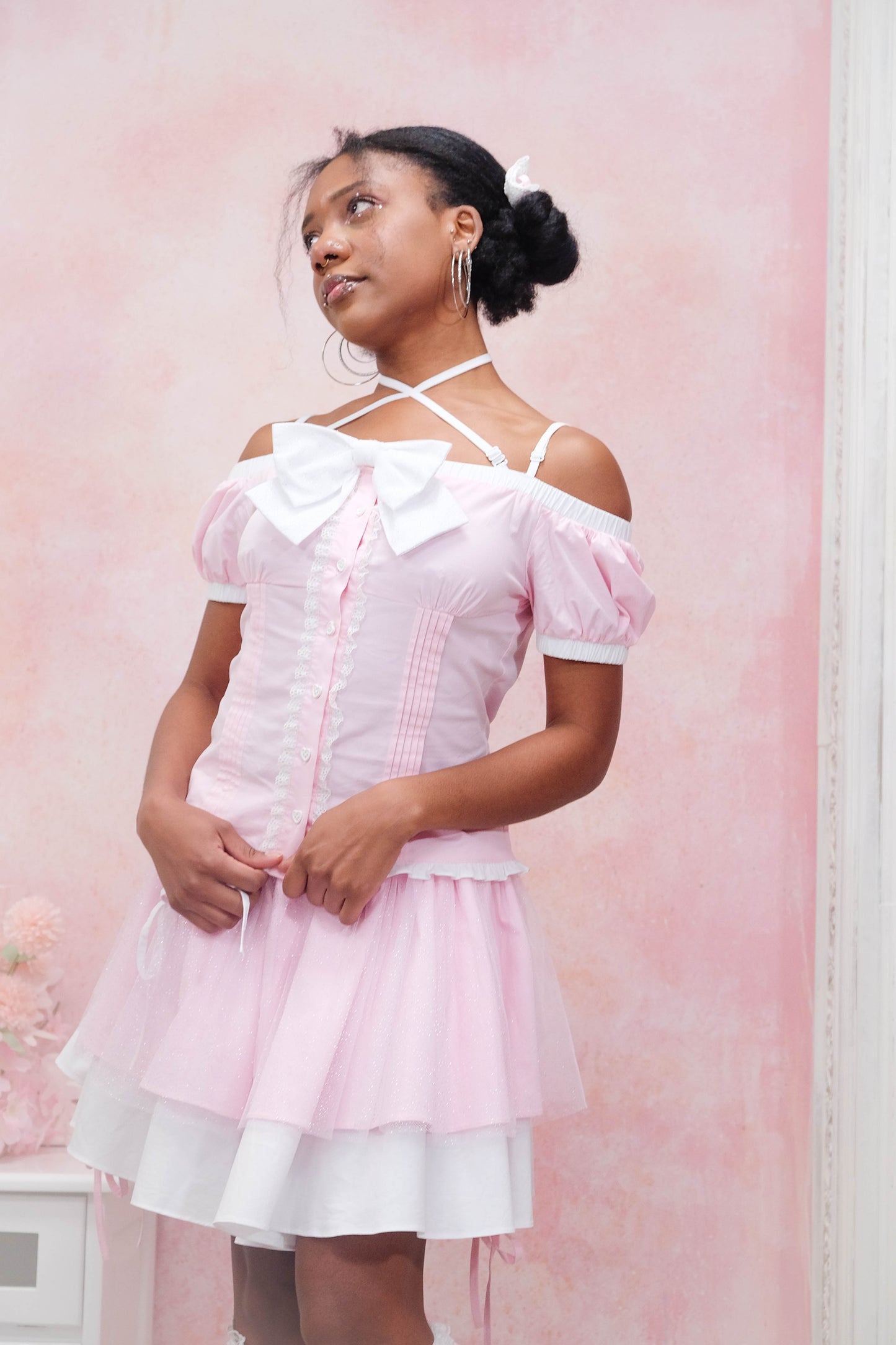 Sparkling Ribbon Set (Pink) (PREORDER)