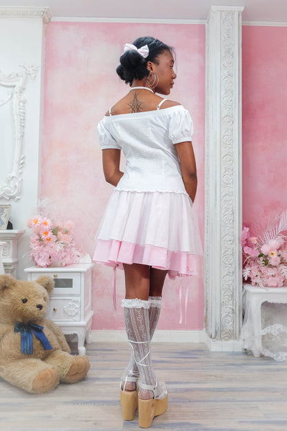 Sparkling Ribbon Set (White) (PREORDER)