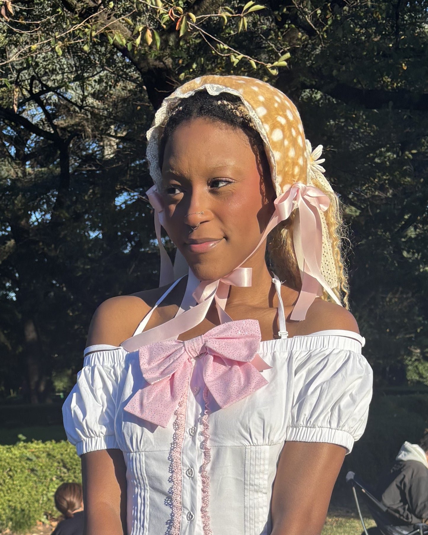 Deer Print Earwarmer //MADE TO ORDER