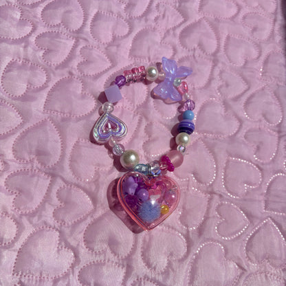 Shaka Shaka Heart Capsule Bracelet // HANDMADE