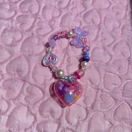 Shaka Shaka Heart Capsule Bracelet // HANDMADE