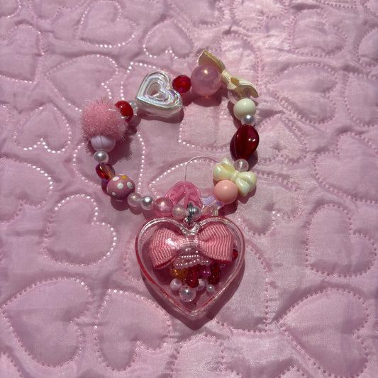 Shaka Shaka Heart Capsule Bracelet // HANDMADE