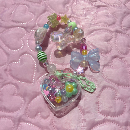 Shaka Shaka Heart Capsule Bracelet // HANDMADE