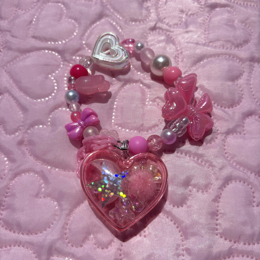 Shaka Shaka Heart Capsule Bracelet // HANDMADE