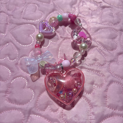 Shaka Shaka Heart Capsule Bracelet // HANDMADE