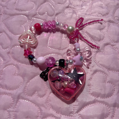 Shaka Shaka Heart Capsule Bracelet // HANDMADE