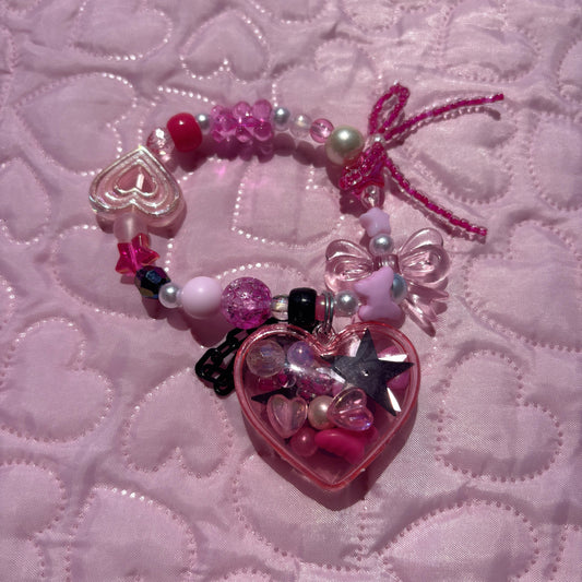 Shaka Shaka Heart Capsule Bracelet // HANDMADE