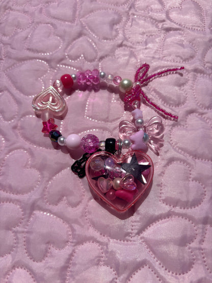 Shaka Shaka Heart Capsule Bracelet // HANDMADE